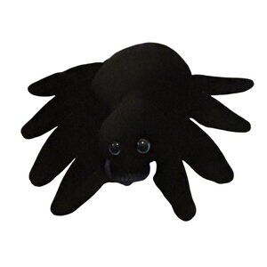 Folkmanis Mini Spider Finger Puppet Black Plush Folktails Collection Hand Puppet
